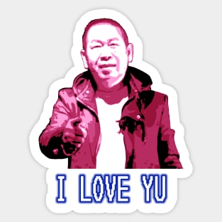 I Love Yu Sticker